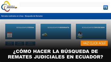 remates judiciales ecuador